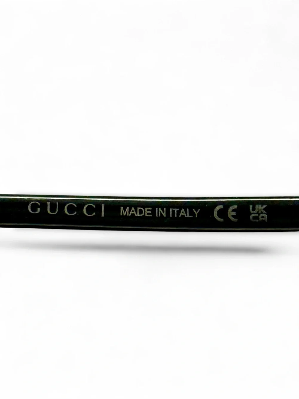 Authentic Gucci Black Eyeglass Frame Made in Italy with Case